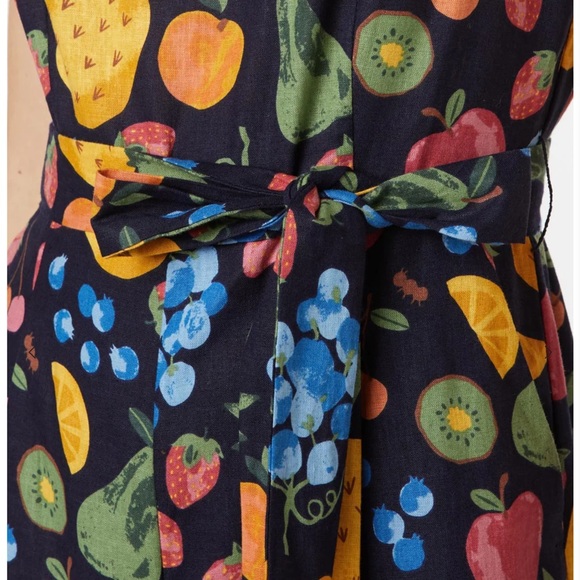 NWT Modcloth Princess Highway Retro Reboot Fruit Jumpsuit - Picture 6 of 16